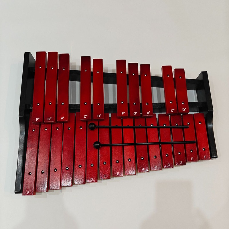 Kids Toys Xylophone - Gambang Portabel 25 Nada Gambang Kayu
