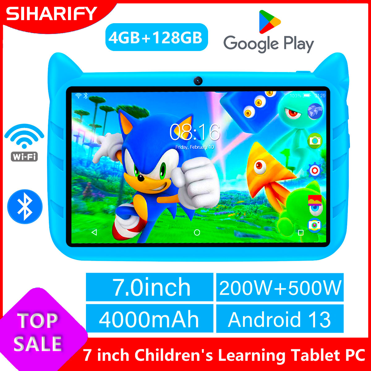 Learning Tablet Kids - Tablet Anak 7 Inci Versi Global