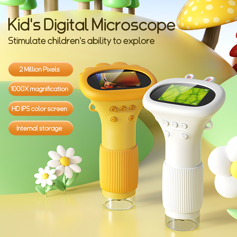 Microscope Kids Science - Mikroskop saku Mini 2.0 inci 1000X