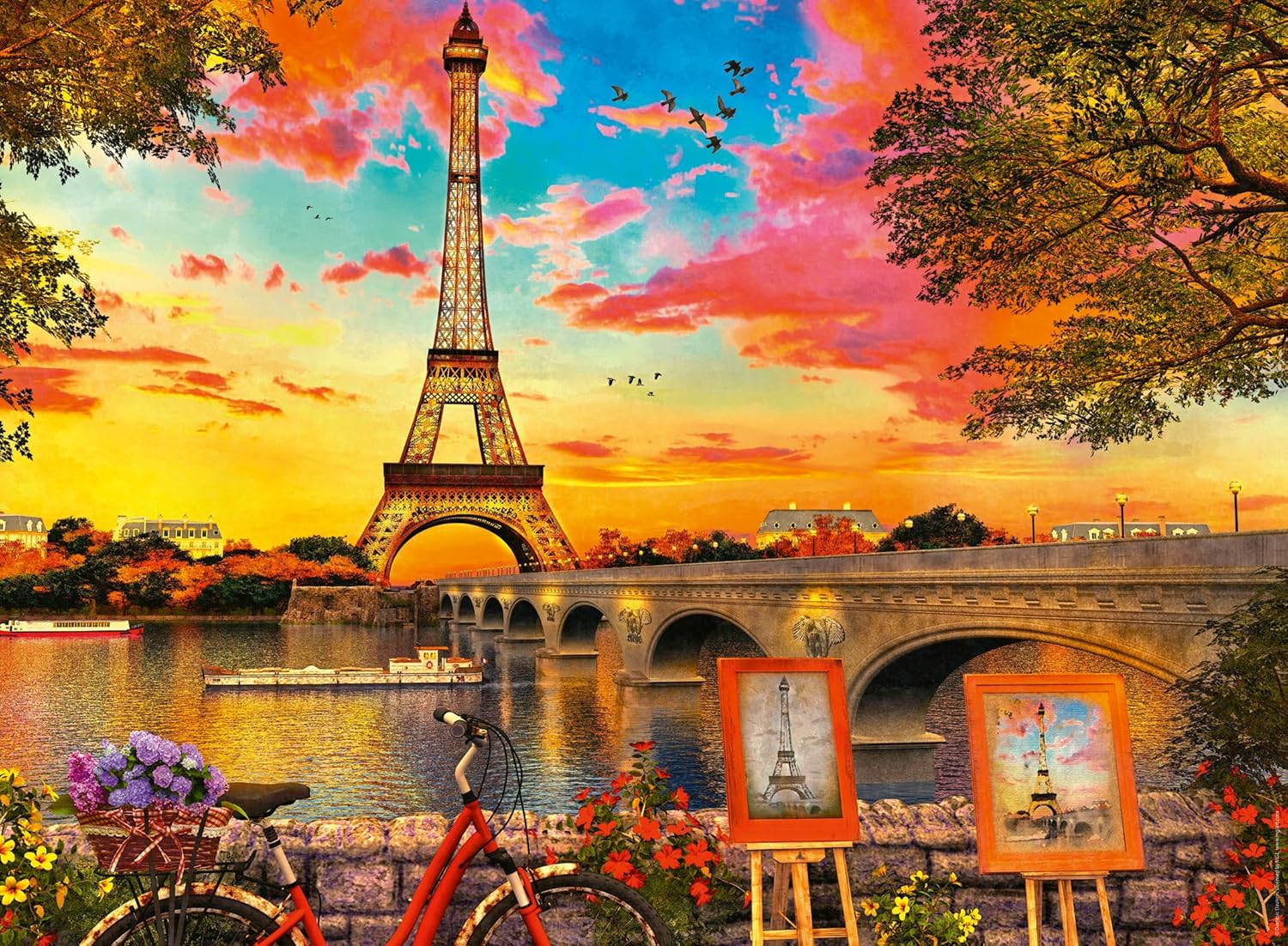 Kids Toys Paris - Malam Di Menara Eiffel Di Paris