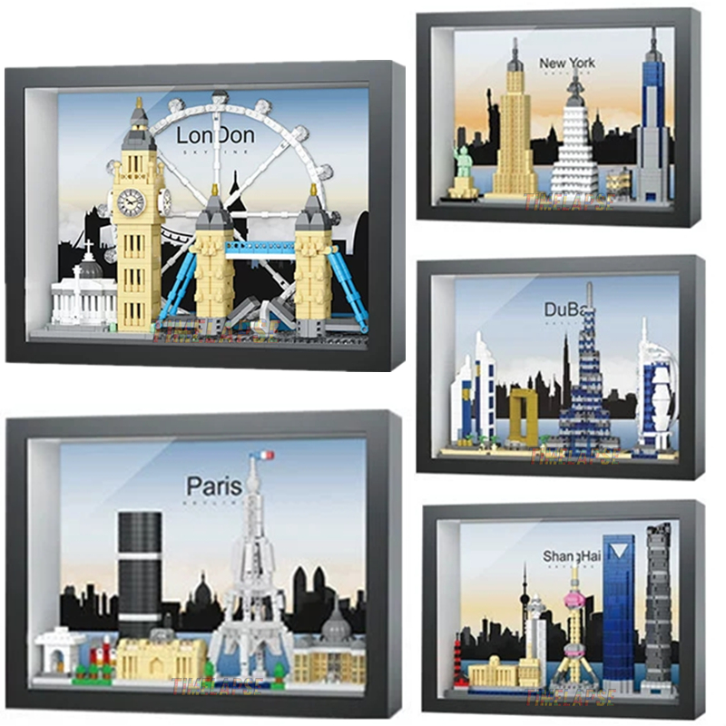 Kids Toys Paris - MOC Arsitektur Skylines Paris London New