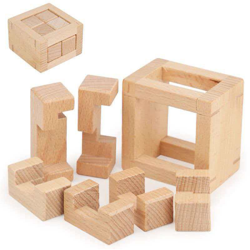 Wooden Puzzle Kids - YueYu II Puzzle Kayu untuk Melatih