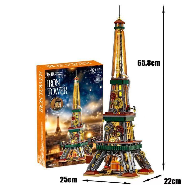 Kids Toys Paris - 1651PCS Blok Bangunan Kreatif Steampunk Menara