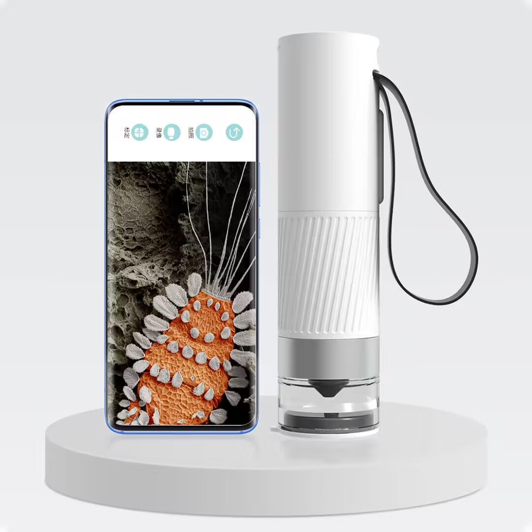 Microscope Kids Science - Mikroskop portabel anak USB 400X, mikroskop