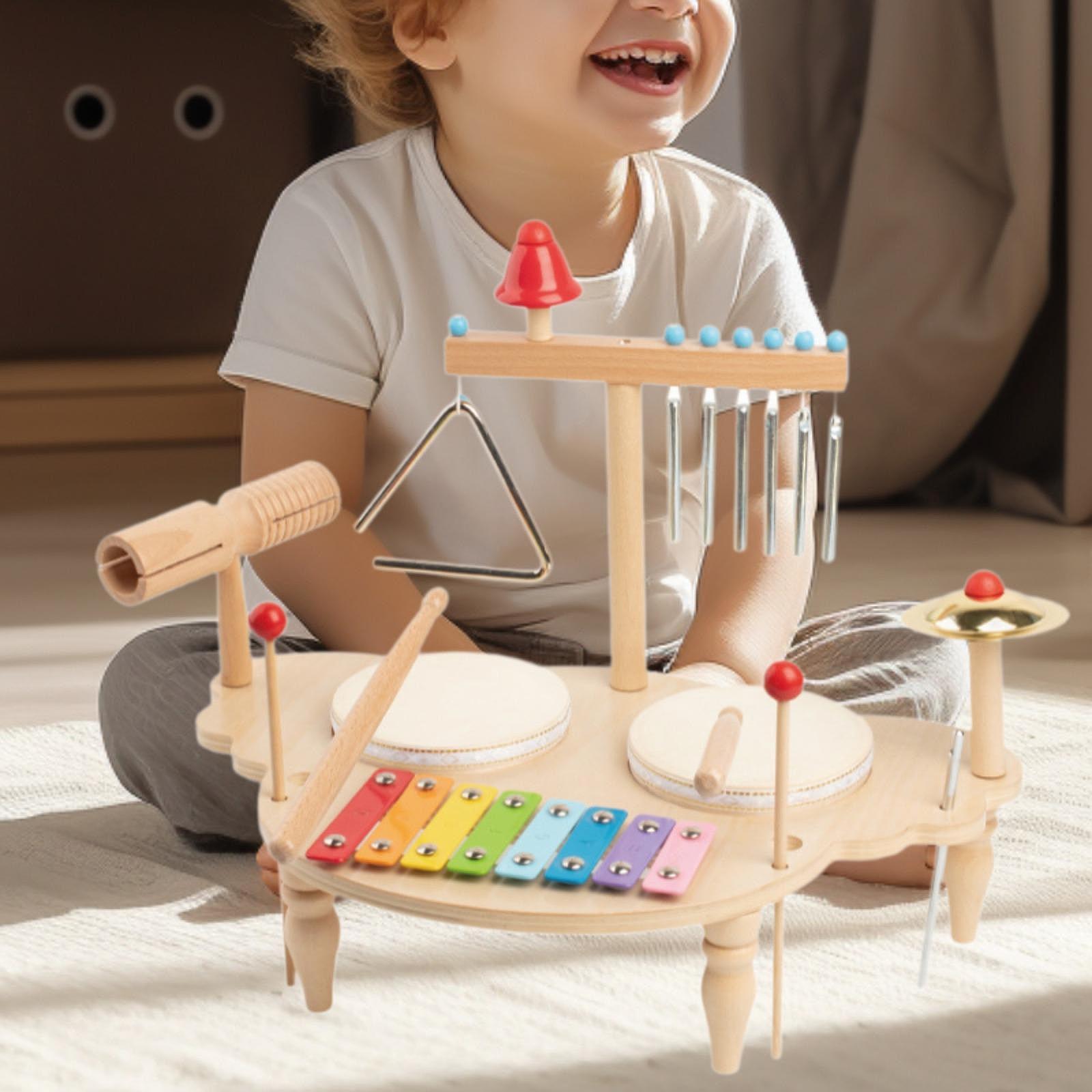 Instrumen Musik kayu Set Drum  - Kids Toys Xylophone ulasan dan harga