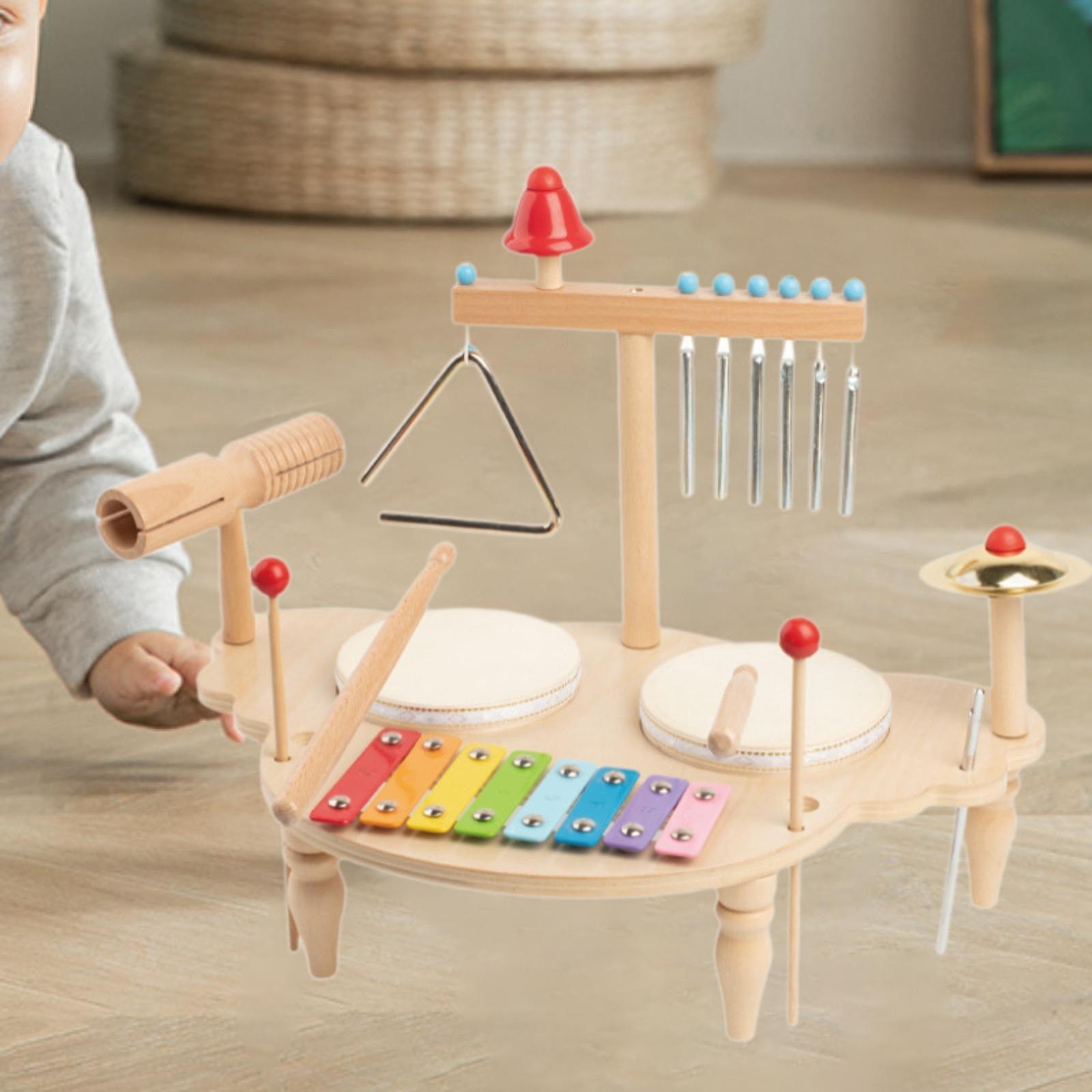 Instrumen Musik kayu Set Drum  - Kids Toys Xylophone ulasan dan harga