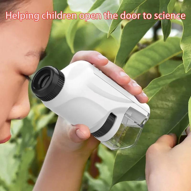 Mikroskop 60-120x Mikroskop Ge - Microscope Kids Science ulasan dan harga
