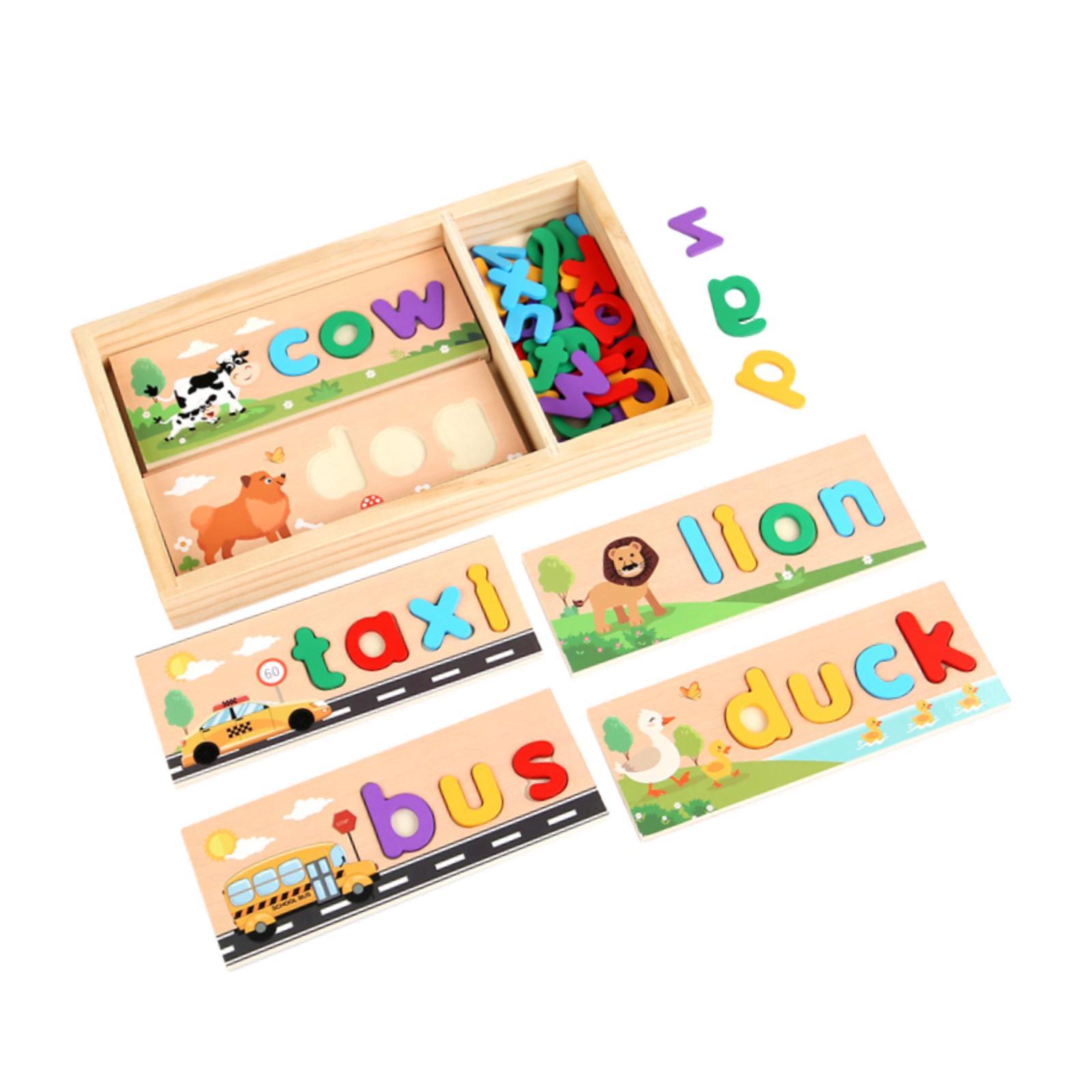 Mainan Belajar Huruf Kayu deng - Kids Toys 2 Year Old ulasan dan harga