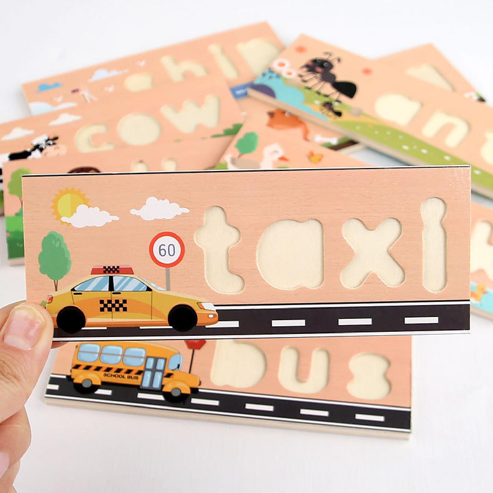Mainan Belajar Huruf Kayu deng - Kids Toys 2 Year Old ulasan dan harga