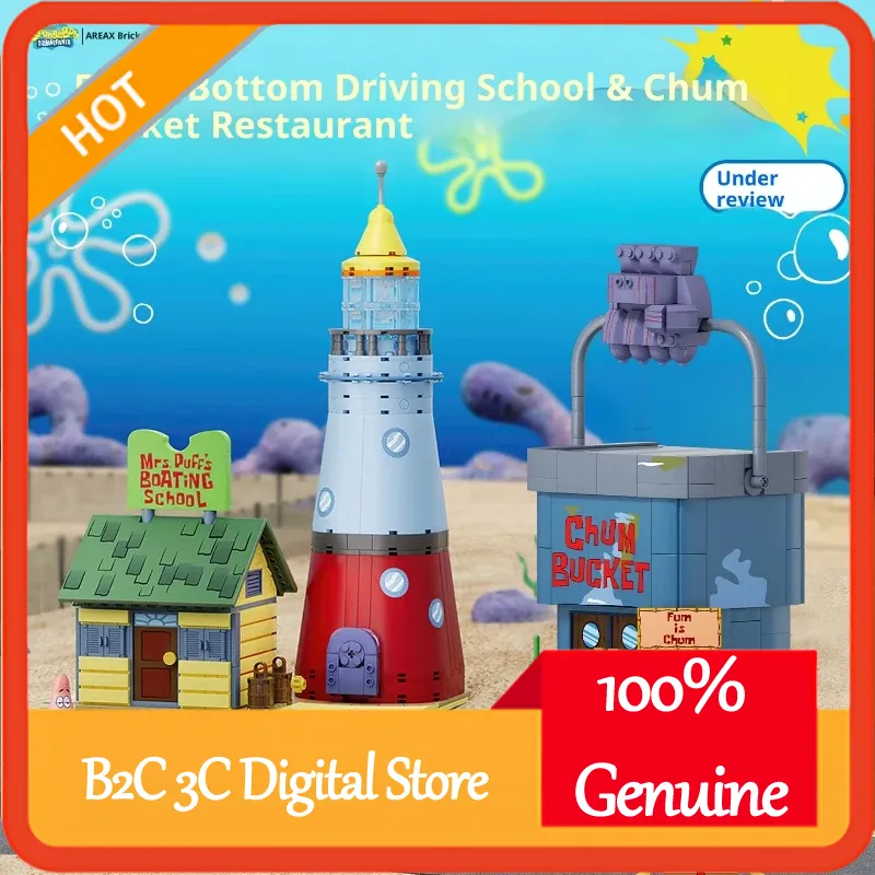 Spongebob Bikini Bottom Drivin - Kids Xbox Toys ulasan dan harga