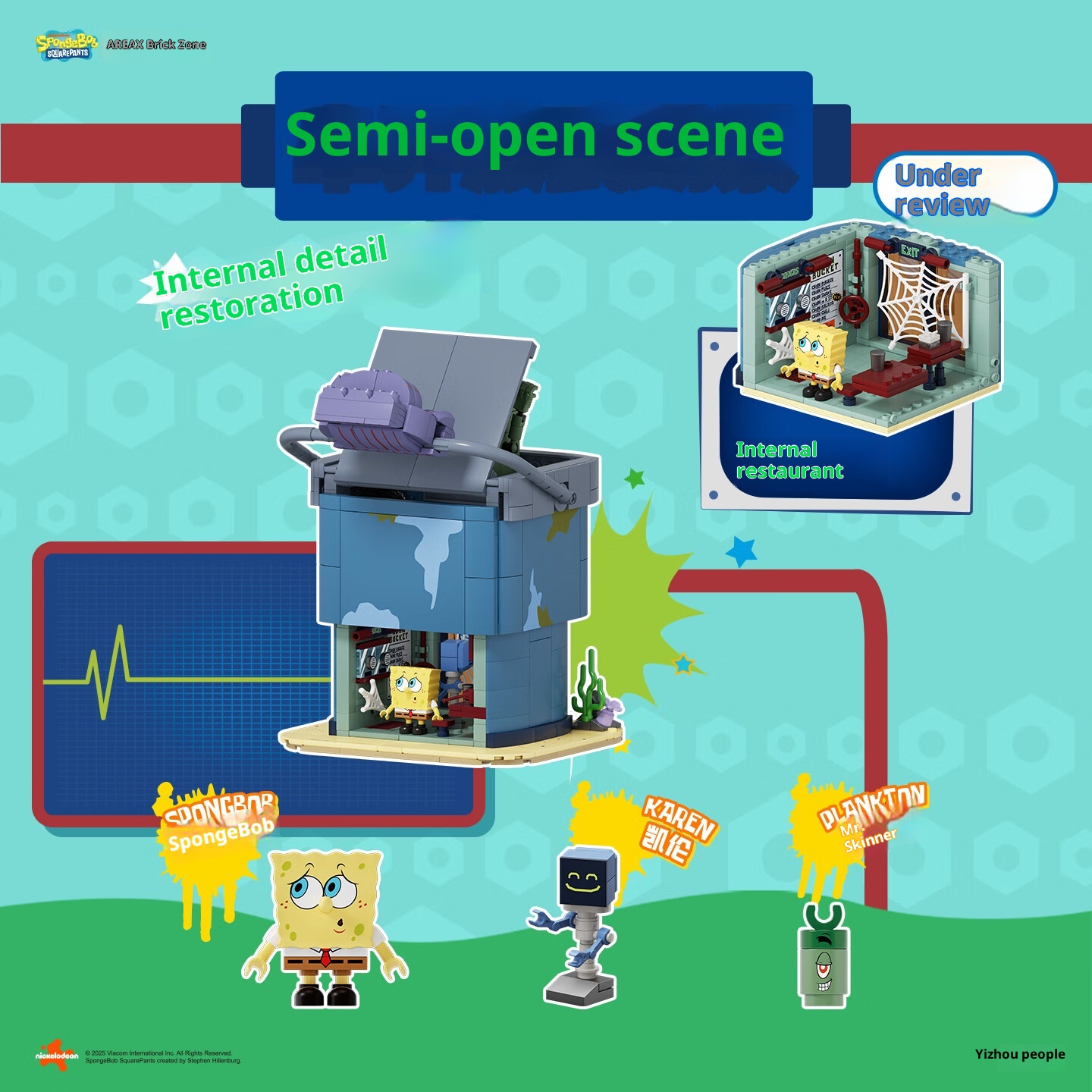 Spongebob Bikini Bottom Drivin - Kids Xbox Toys ulasan dan harga