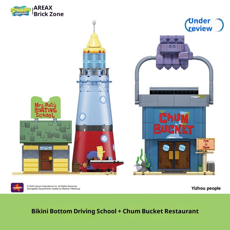 Spongebob Bikini Bottom Drivin - Kids Xbox Toys ulasan dan harga