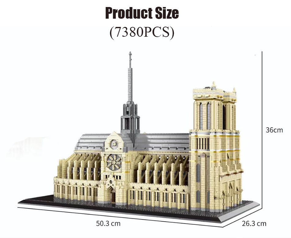 7380 buah + arsitektur dunia M - Kids Toys Paris ulasan dan harga