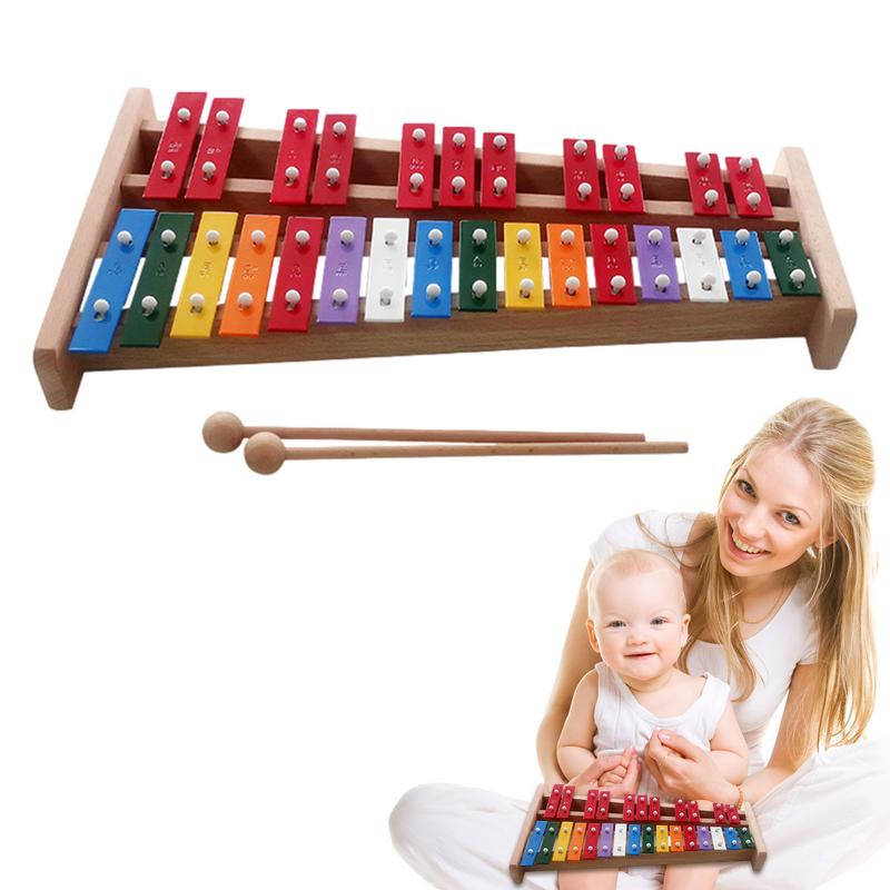 27 Note Xylophone bel tangan w - Kids Toys Xylophone ulasan dan harga