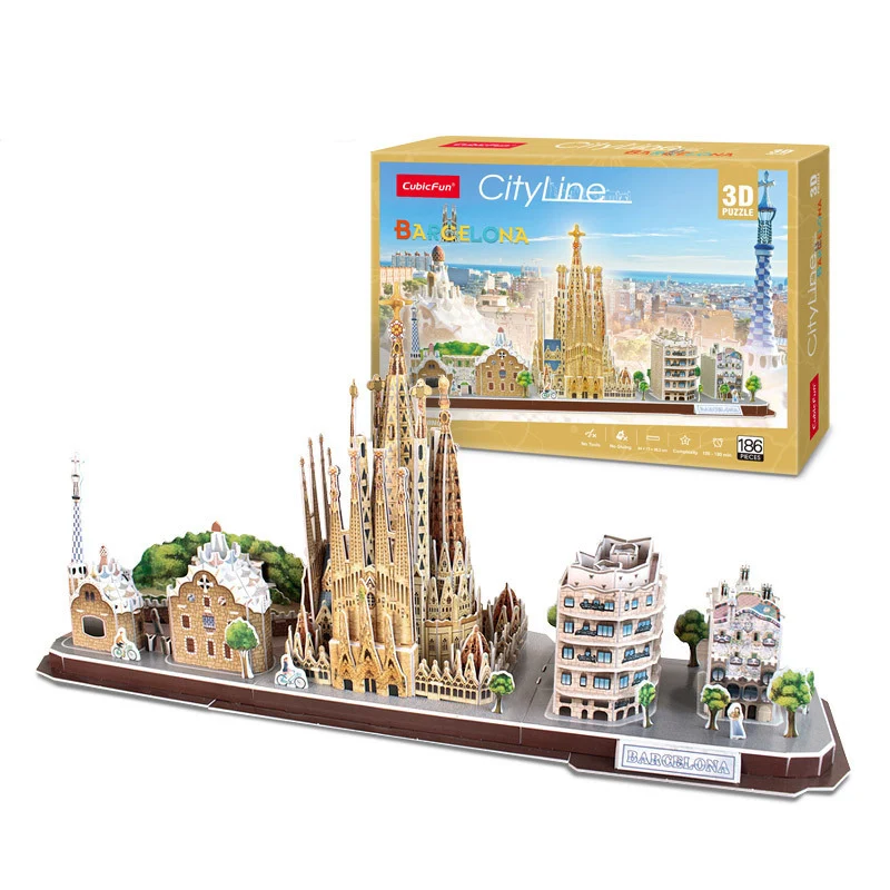Permainan Puzzle 3D Mainan DIY - Kids Toys Paris ulasan dan harga