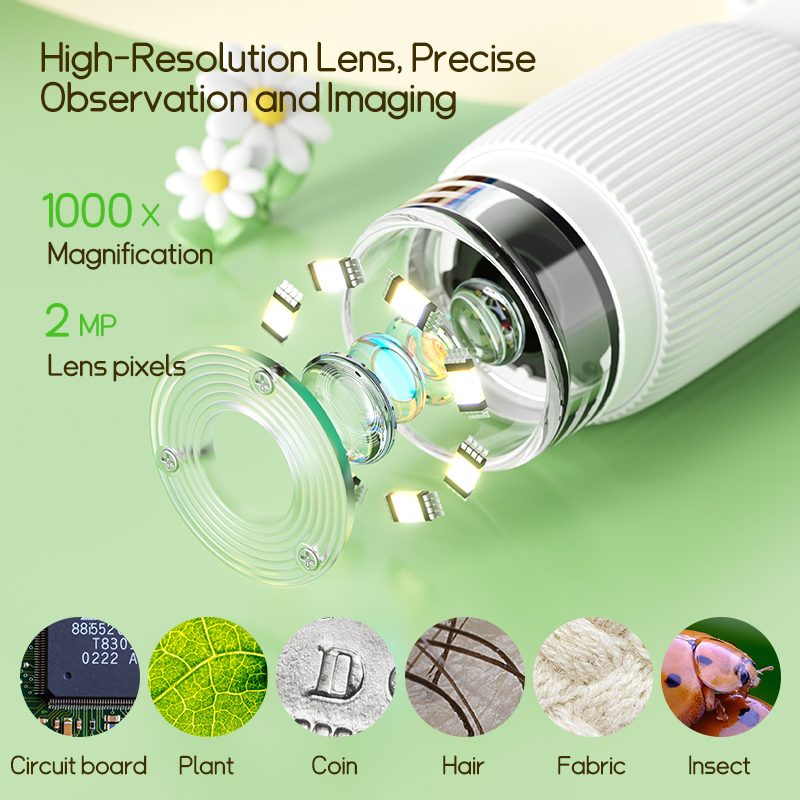 Mikroskop saku Mini 2.0 inci 1 - Microscope Kids Science ulasan dan harga