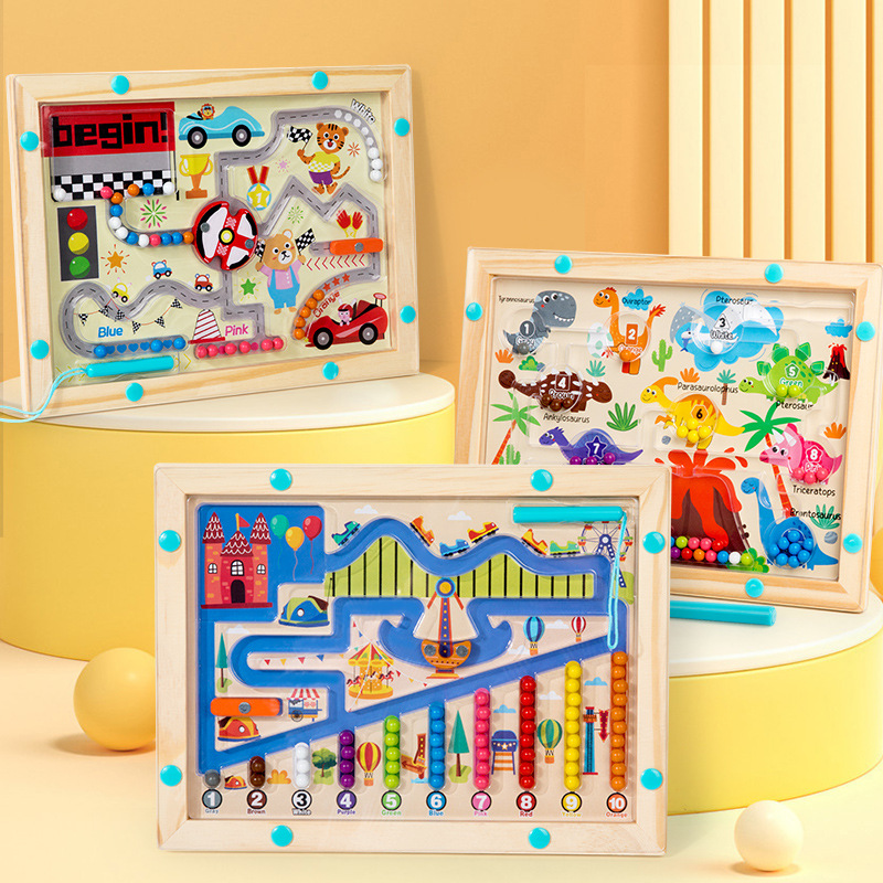 Montessori mainan Puzzle kayu  - Kids Toys 2 Year Old ulasan dan harga