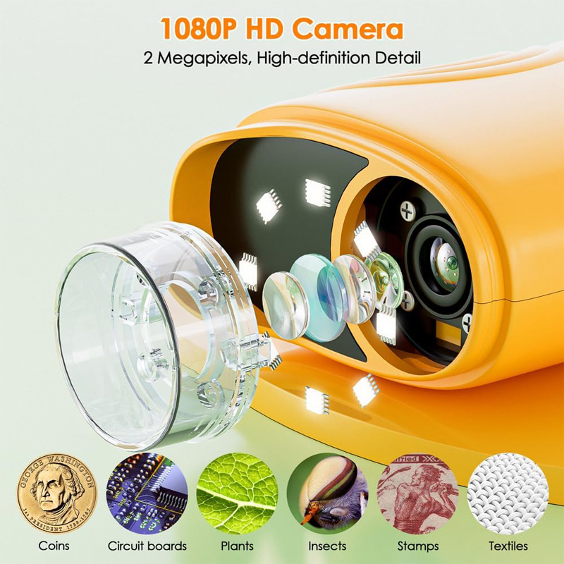 Mikroskop Anak Isi Ulang 1000X - Microscope Kids Science ulasan dan harga