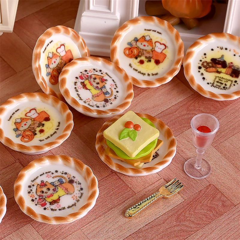 10 Buah/Set Rumah Boneka Minia - Kids Toys Home ulasan dan harga
