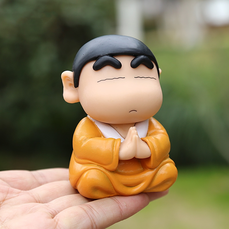 8cm Crayon Shin Chan Cos Buddh - Kids Toys Under $5 ulasan dan harga