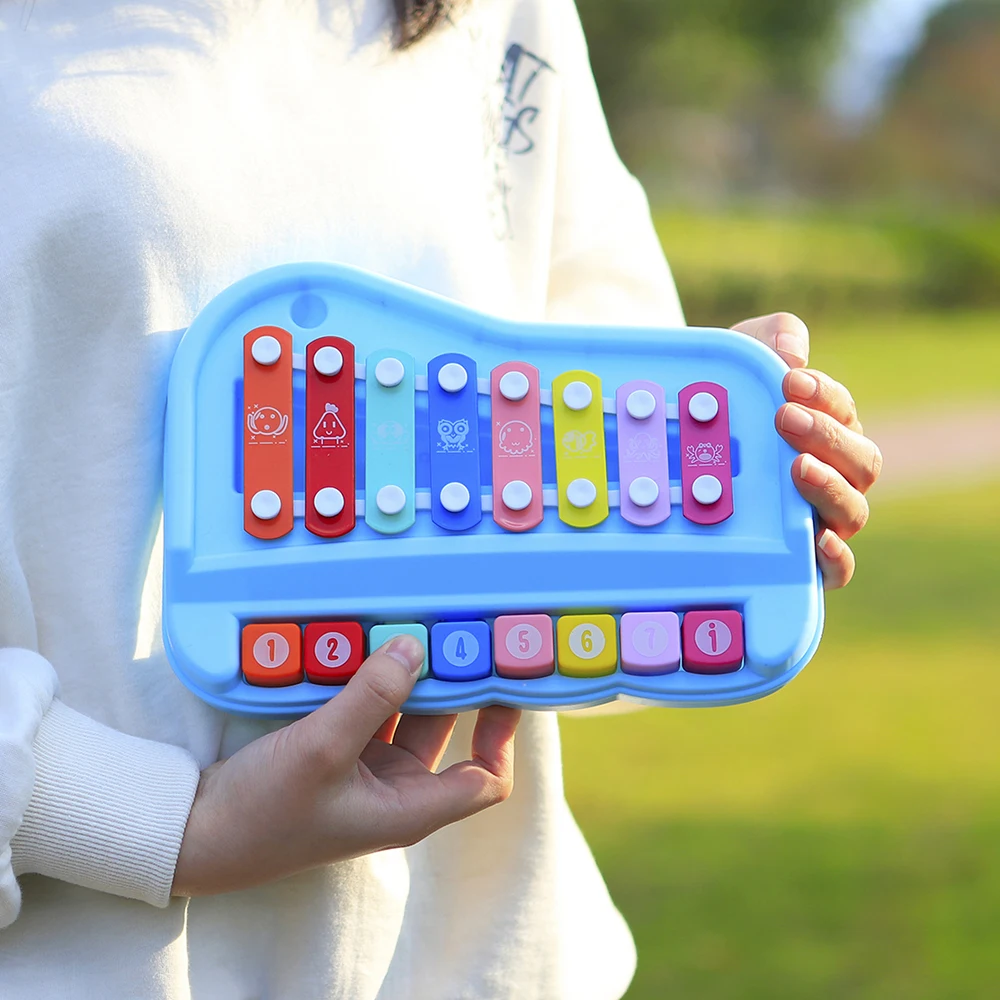Instrumen Perkusi Tangan 8 Nad - Kids Toys Xylophone ulasan dan harga