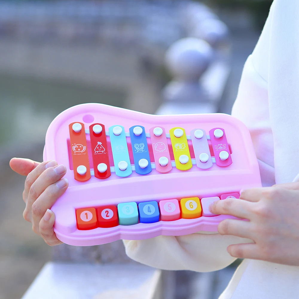 Instrumen Perkusi Tangan 8 Nad - Kids Toys Xylophone ulasan dan harga