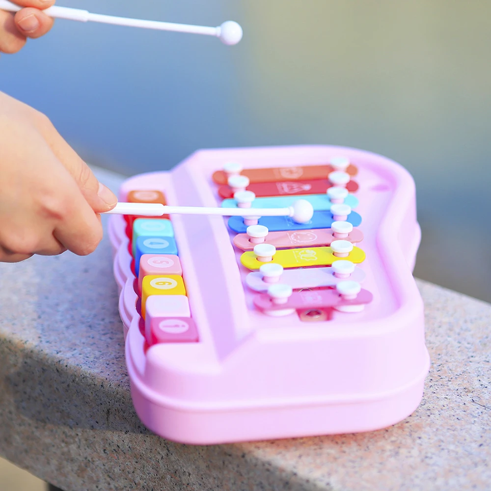 Instrumen Perkusi Tangan 8 Nad - Kids Toys Xylophone ulasan dan harga