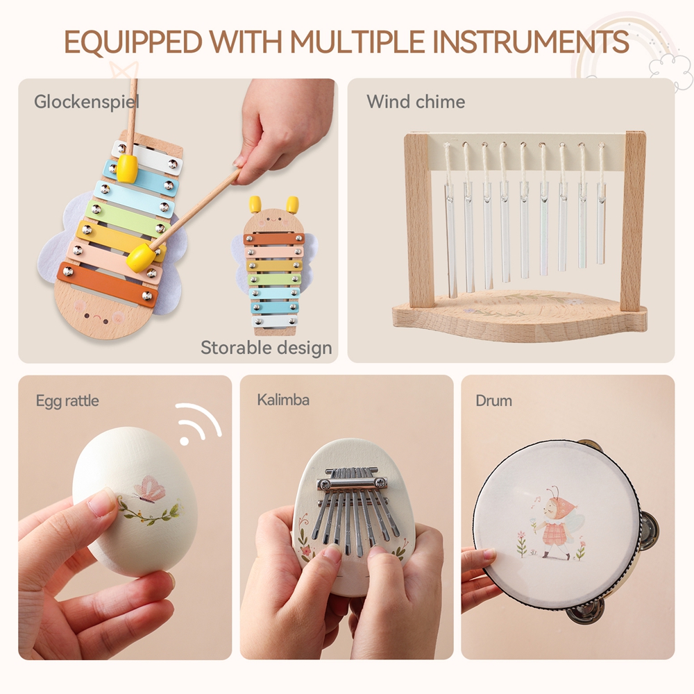 Mainan Musik Bayi Mainan Kayu  - Kids Toys Xylophone ulasan dan harga