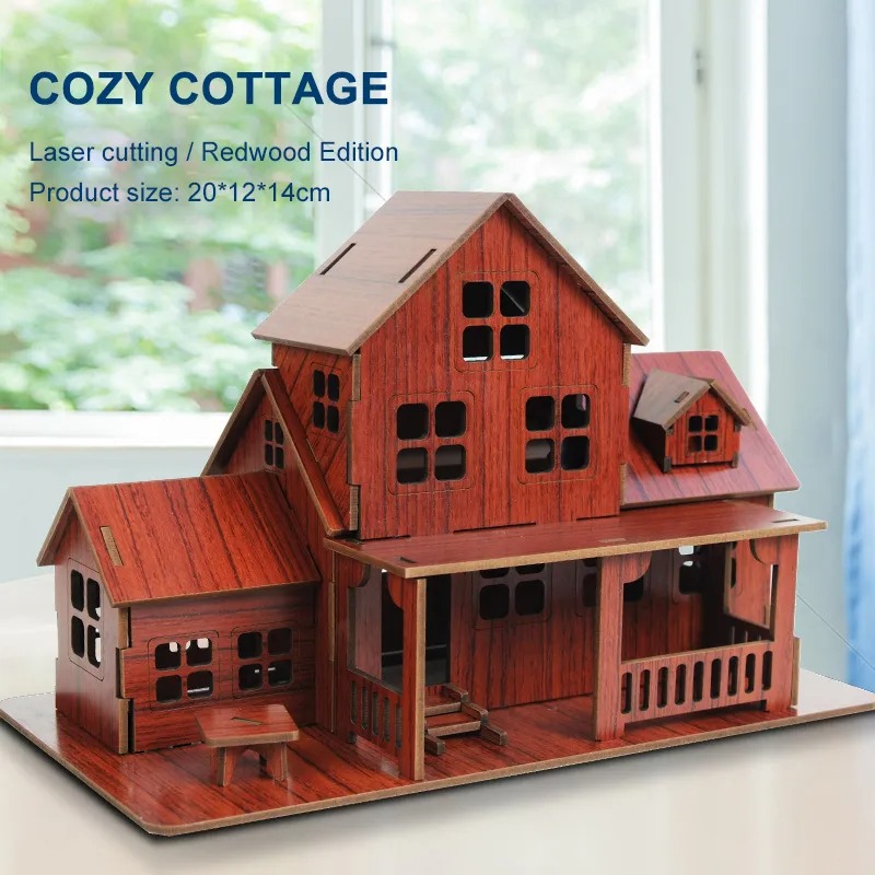 Permainan Model Puzzle Kayu 3D - Wooden Puzzle Kids ulasan dan harga