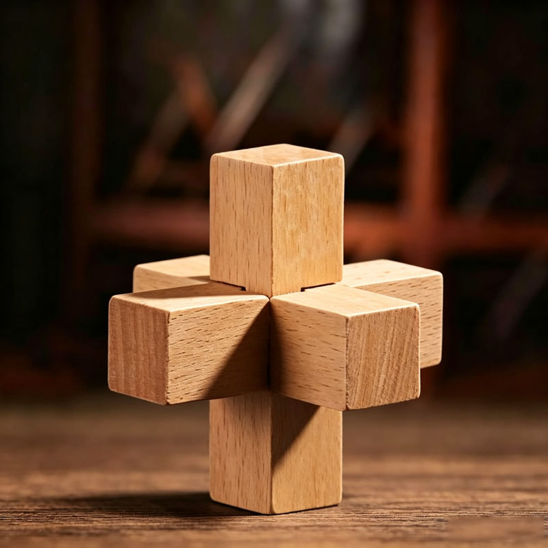 Teka-teki Kayu Interlocking Mu - Wooden Puzzle Kids ulasan dan harga