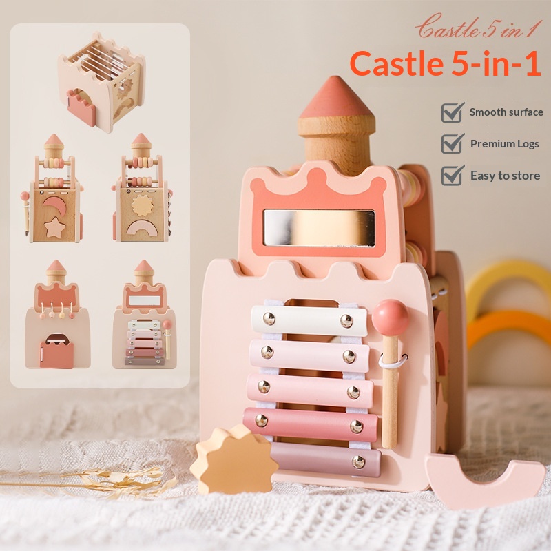 Kubus Aktivitas Edukatif 5 in  - Kids Toys Xylophone ulasan dan harga