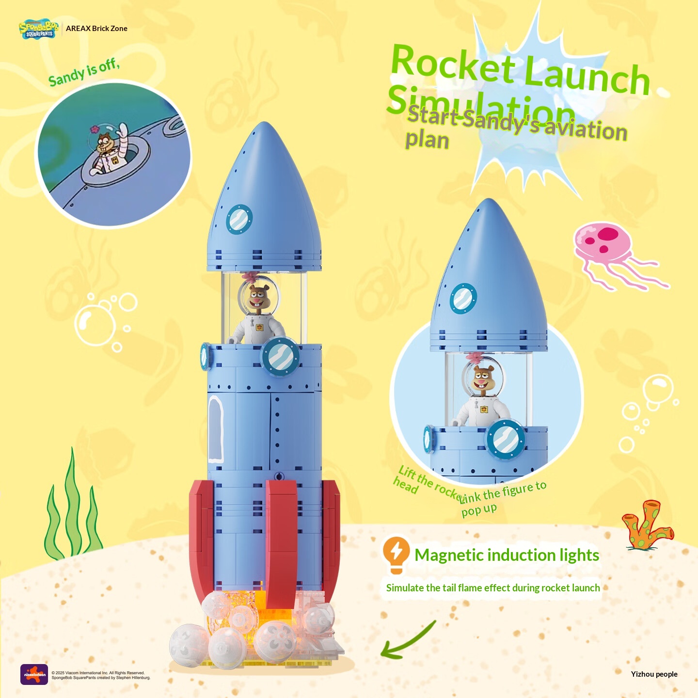 Areax Spongebob Sandy Cheeks D - Kids Xbox Toys ulasan dan harga