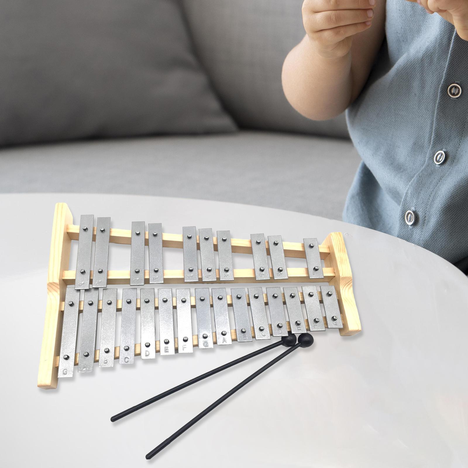 25 Nada Kunci Logam Xylophone  - Kids Toys Xylophone ulasan dan harga