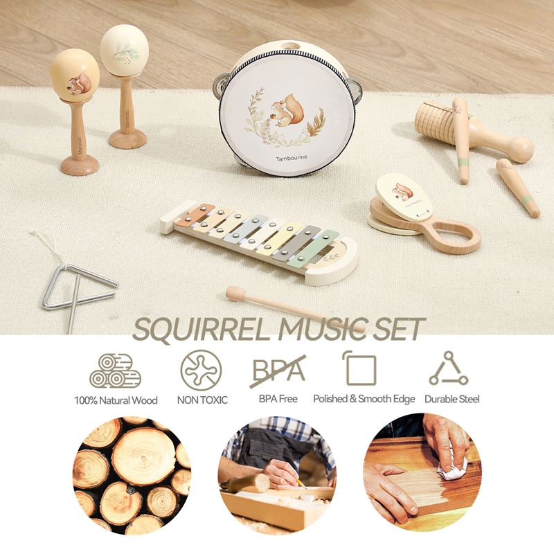 Mainan Musik Bayi Maracas Drum - Kids Toys Xylophone ulasan dan harga