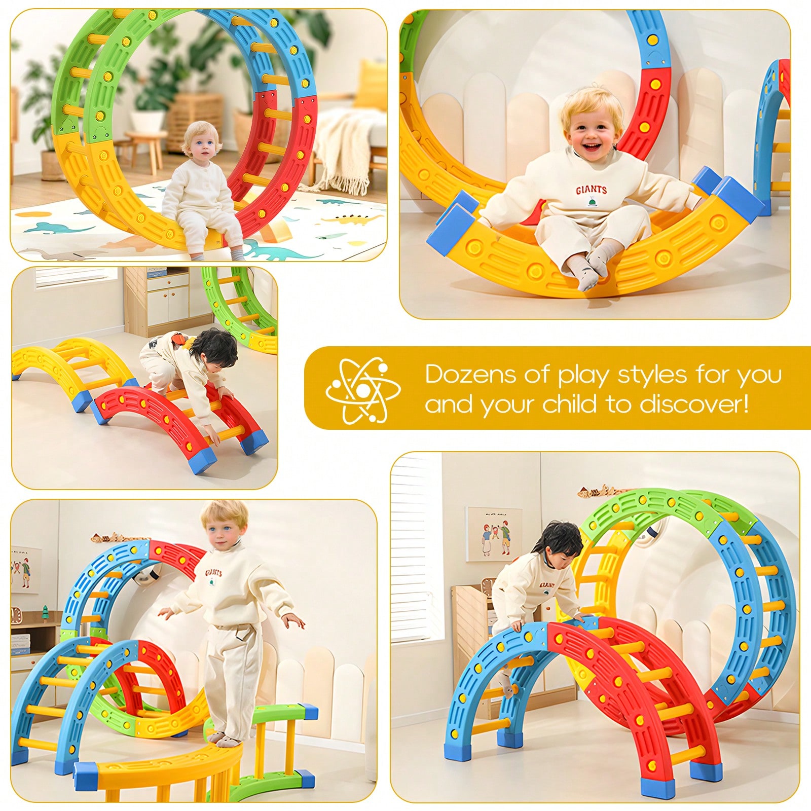 GCCSJ Mainan Panjat Anak 2-In- - Kids Toys 2 Year Old ulasan dan harga
