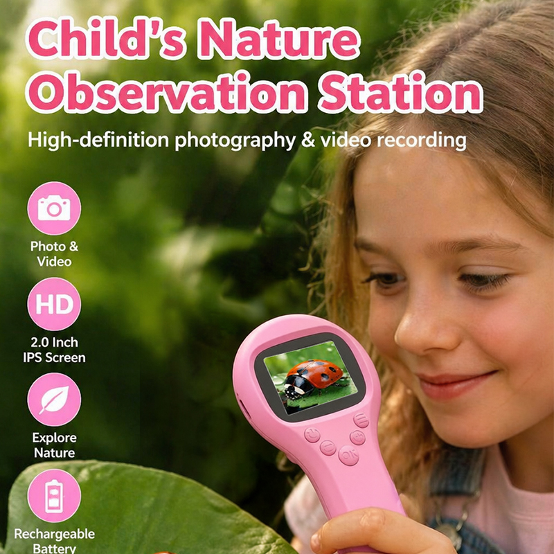 Mikroskop Digital HD Genggam 1 - Microscope Kids Science ulasan dan harga
