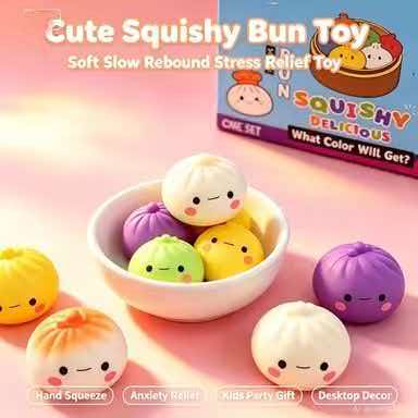 Mainan Squishy Bun Kartun, Mai - Kids Toys Home ulasan dan harga