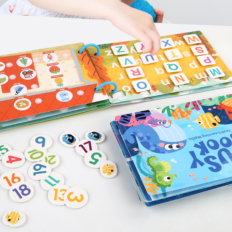 Buku Aktivitas Bayi Montessori - Kids Toys 2 Year Old ulasan dan harga