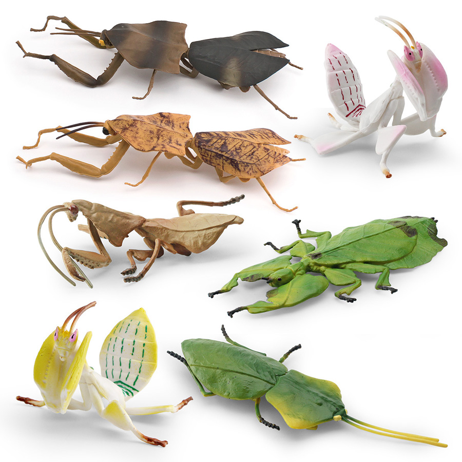 Model Figur Serangga Daun Raks - Kids Toys Home ulasan dan harga