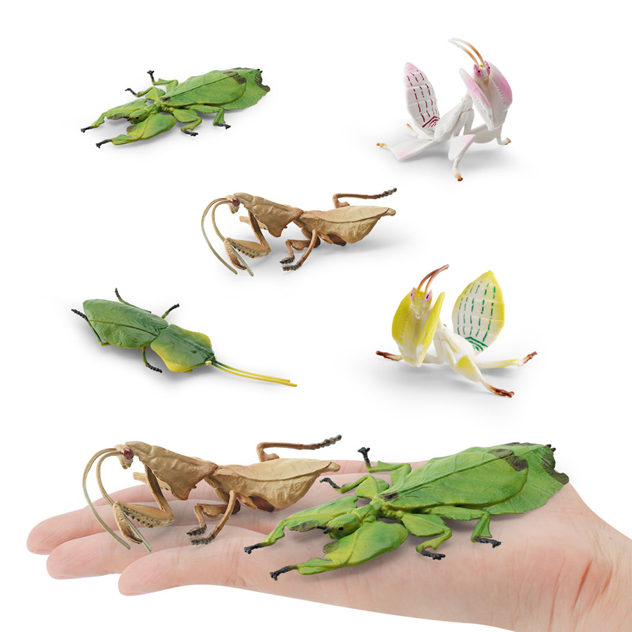 Model Figur Serangga Daun Raks - Kids Toys Home ulasan dan harga