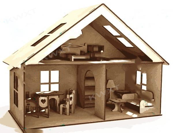 10 anak rumah boneka Funiture  - Kids Toys Vector ulasan dan harga